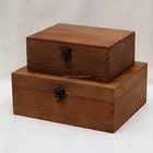 Custom Wooden Storage Tea Packaging Gift Pine Wood Box