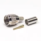 Straight Mini UHF Male Connector for RG316 RG178 Crimp Type