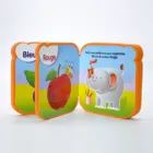Baby board art photo album book printing & binding & publishing service with perforation