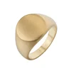 Custom Jewelry Making Wholesale Blank Stainless Steel Signet Ring For Men