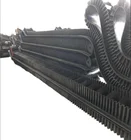Wave Rib rubber conveyor belt cotton canvas conveyor belt