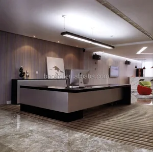 reception desk modern factory