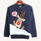 custom kids ugly Christmas sweater top funny design christmas pullover children christmas jumper cotton sweater novelty