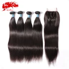 100% human virgin peruvian straight hair soft 12"-26" in stock