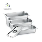 Hotel Catering Equipment American Style Stainless Steel 1/3 GN Pan Food Pans
