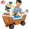 New product Toy Corsair pedal car Electrical Kids ride on car baby walking car with pirate ship shape