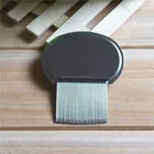 Head stainless steel combs steel nit comb for lice remove