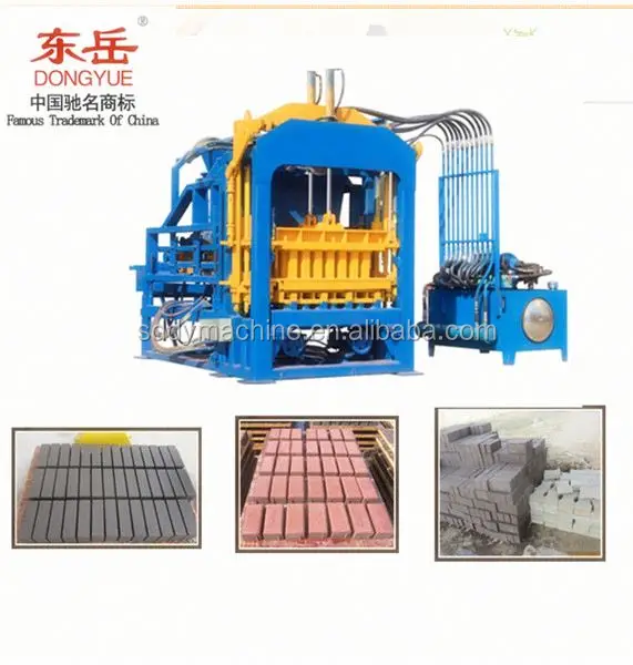 QT4-15 unite de fabrication de brique rouge price in india brick block machine
