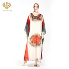 Free sample 2019 dubai women dresses islamic abaya new wholesale muslim women long kaftan dress