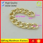 hardware fittings bags handbag parts antique gold decor bag metal chain O-24*14*3mm