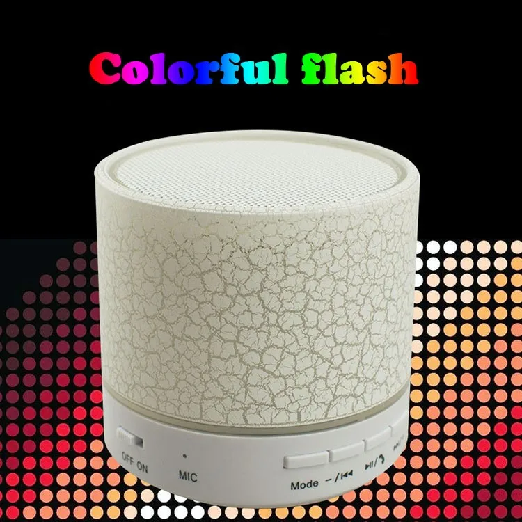 Good Promotion!Cute Wireless Remote Control Musical glowing LED Mini Bluetooth Speaker With Sucker - ANKUX.COM