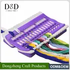 Chinese wholesale cross stitch kit cheap plastic reusable row line tool cross-stitch kits