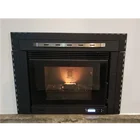 Wall insert installation pellet stove, built-in wood insert pellet stove