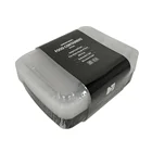 1000ml 3 compartment plastic container food containers plastic disposable lunch box with vent lock