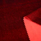 China supplier changzhou textile red 100 polyester velvet 5000 fabric for curtain clothing