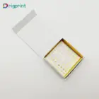 2019 OEM Custom logo White Cardboard Rigid Boxes for Luxury cosmetic