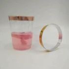 Eco-Friendly Disposable Golden Custom Plastic Cups Injection Molding