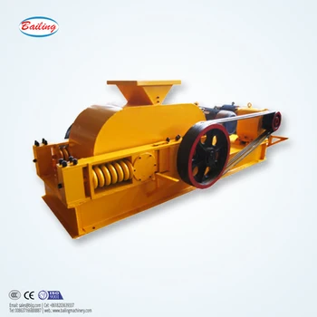 Henan Bailing 2- roller small mobile crusher for Pb/Zn for sale