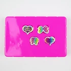 Eco-friendly princess series resin rings for kids dress up set