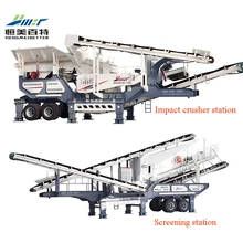 widely used mobile crusher plant with CE& ISO