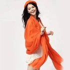 Solid Color Diamond Weave Design Nepalese Fringe wool Shawl Pashmina Scarf Stole