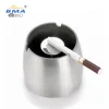 modern square / round iron stainless steel cigar metal windproof ashtray