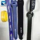 Nylon printed back to back reusable adjustable cable ties/strap