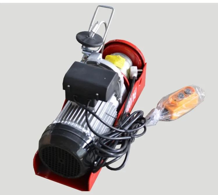 construction wireless remote control lifting tools mini pa500 model 300kg winch electric hoist 12v.jpg