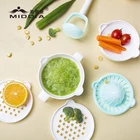 PP Multifunction 7 in 1 Manual Homemade Baby Food Maker Processor with Feeding Bowl Juicer