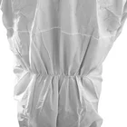 Polypropylene protective microporous disposable nonwoven coverall