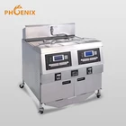 2 Tanks 4 Baskets Free Standing Gas Fried Chicken Fryer Machine/KFC Deep Fryer/Potato Chip Fryer