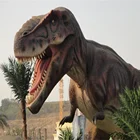 amusement park dinosaur show-animatronic dinosaur