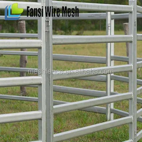 Australia standard corral equipment livestock cattle mesh fence panels