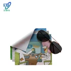 Microfiber custom print glasses cleaning cloth with digital print