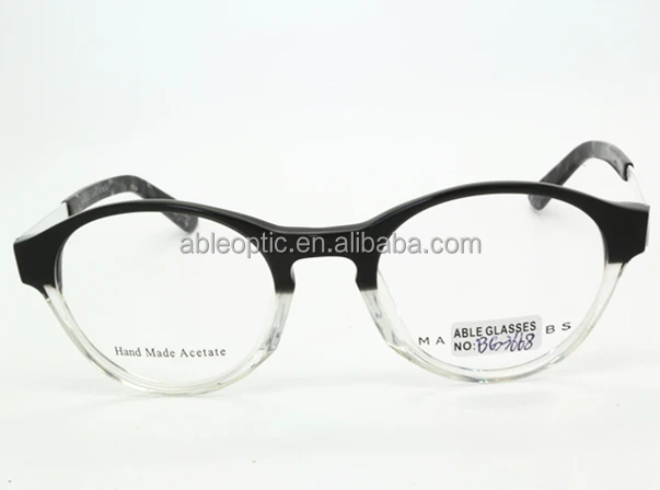 2015 new design double color mens acetate optical spectacles frame eyeglasses