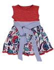High quality girls sleeveless boutique one piece dress for summer