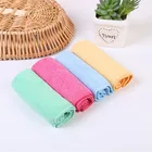 Cheap wholesale microfibre wash rag small clean cloth microfiber kitchen towel set