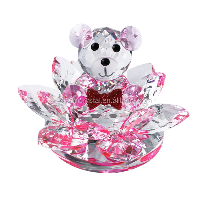 new modern k9 crystal teddy bear gift
