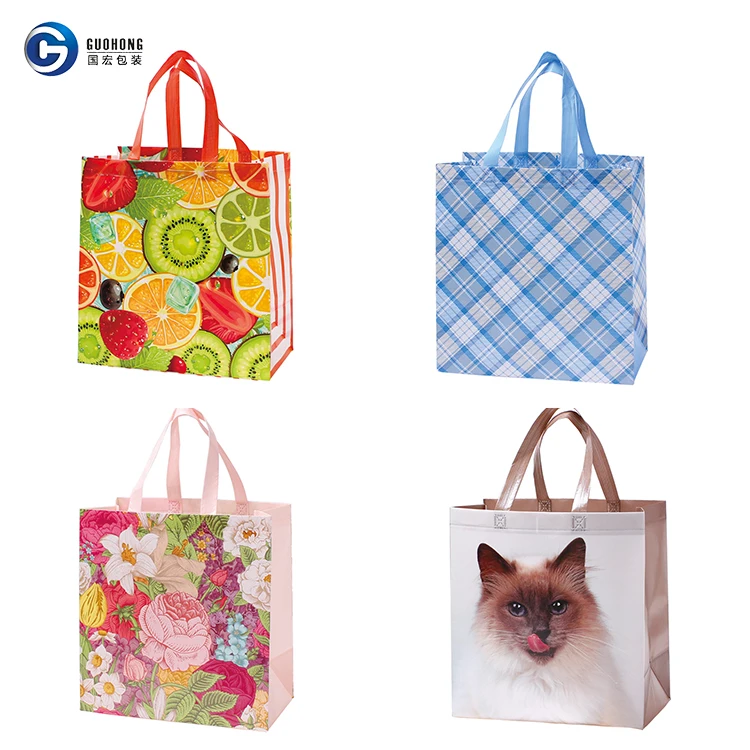 recycle pp non woven gift bag