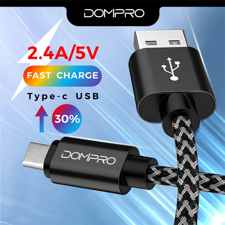 Promotion 5V 2A Nylon Braided fast charging type c data usb cable - ANKUX.COM