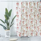 High quality waterproof plastic shower curtain for bathroom