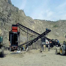 henan high quality used stone crushing plant price low in hot sale