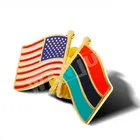 manufacturer custom world gold magnet plating enamel country pride flag badges lapel pin