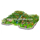 Indoor playground big amusement park kids soft play jungle gym