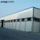 SGS Industrial metal prefab steel structure frame buildings sandwich panel warehouse for sale