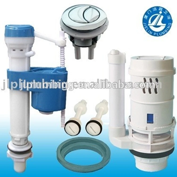 High quality dual flush mechanism toilet cistern fitting for two piece toilet