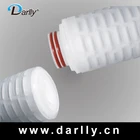 micro pleated filter cartridge acid water treatment equipment
