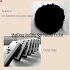 Domino material, urea formaldehyde resin molding compound