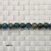 Bulk wholesale phoenix turquoise beads 8mm faceted round agate