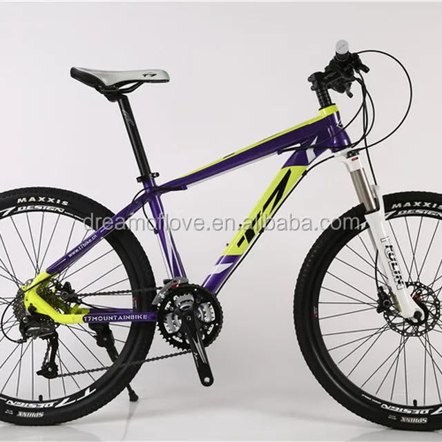 26 inch aluminium frame 21 speed with suspension fork sport mountain bike